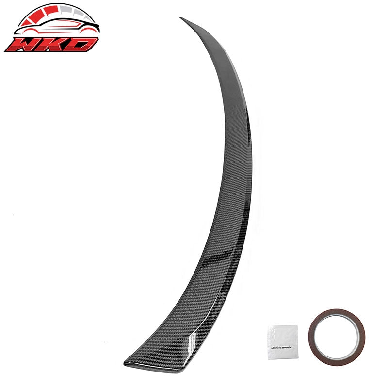 Fits 22-26 Honda Civic 11th Sedan Sport Style Trunk Spoiler Carbon Fiber Print