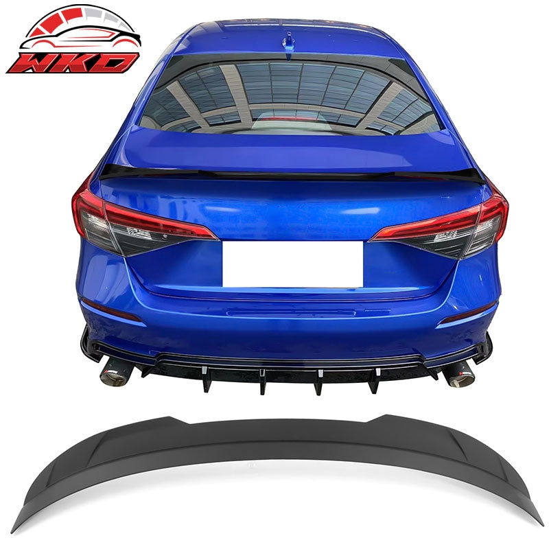 Wholesale 22-26 Honda Civic 11th Sedan Trunk Spoiler FE-C Style Rear Wing Matte Black
