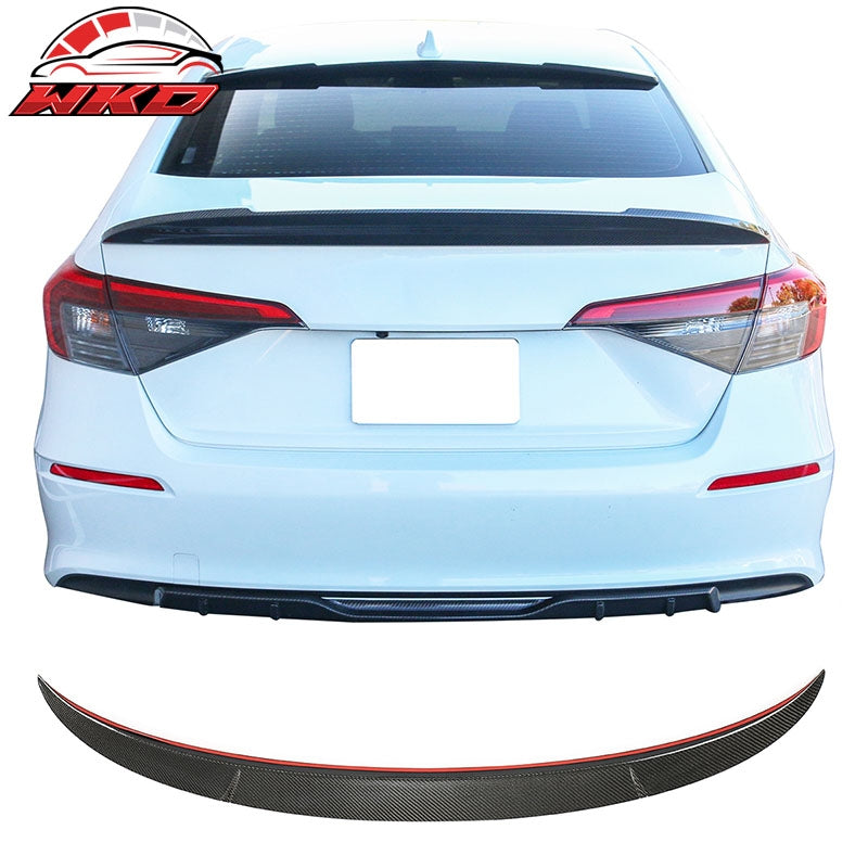 Wholesale 22-26 Honda Civic 11th Trunk Spoiler HPD Style Rear Wing Real Carbon Fiber