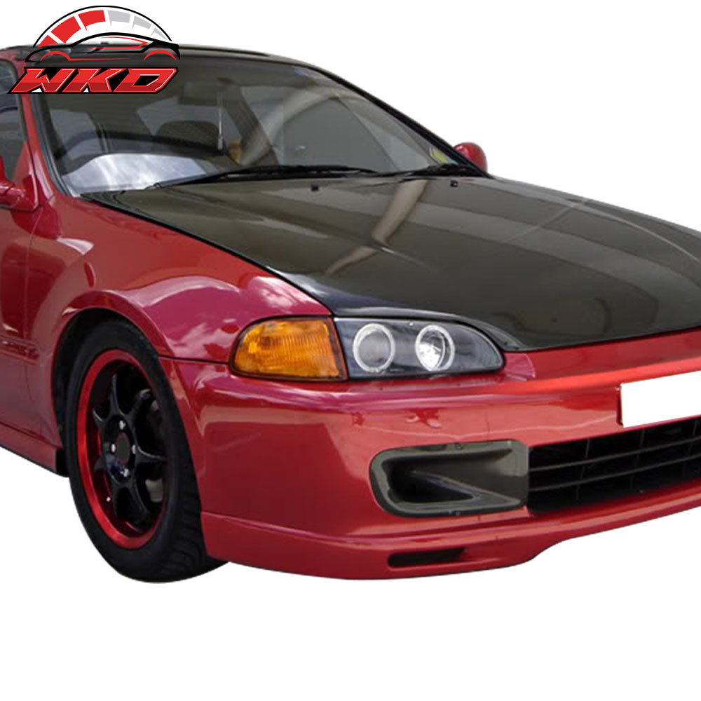 Fits 92-95 Honda Civic EG SR3 Jdm JS Style Air Duct Scoop Vents
