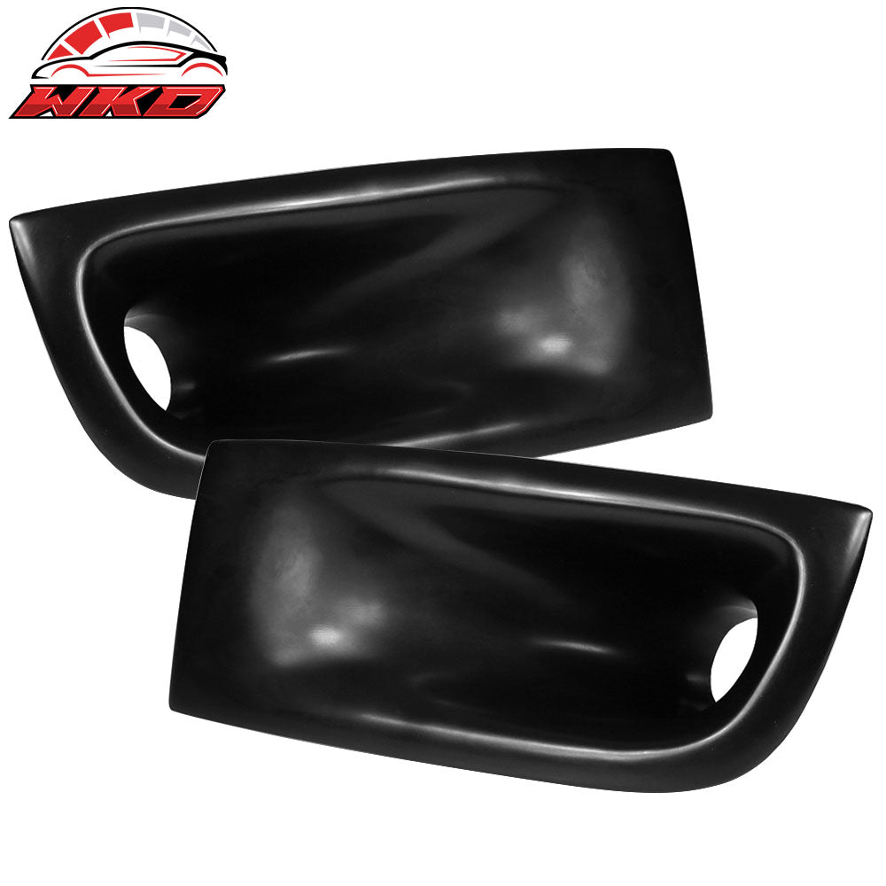 Fits 99-00 Honda Civic JS Style PU Front Bumper Intake Air Induction Ducts Vent