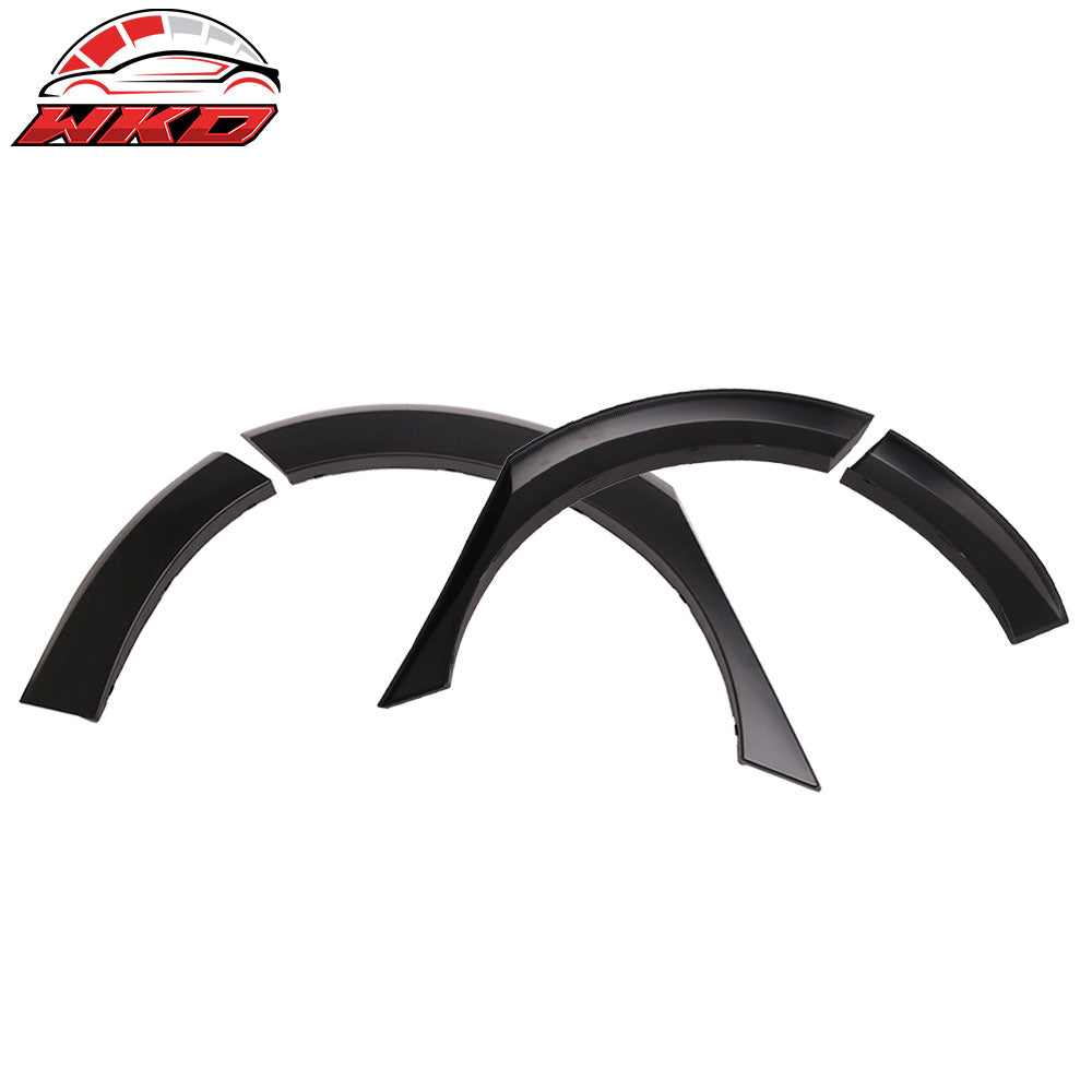 Fits 16-21 Honda Civic Sedan Rear Fender Flares Wheel Cover 4 Piece Set