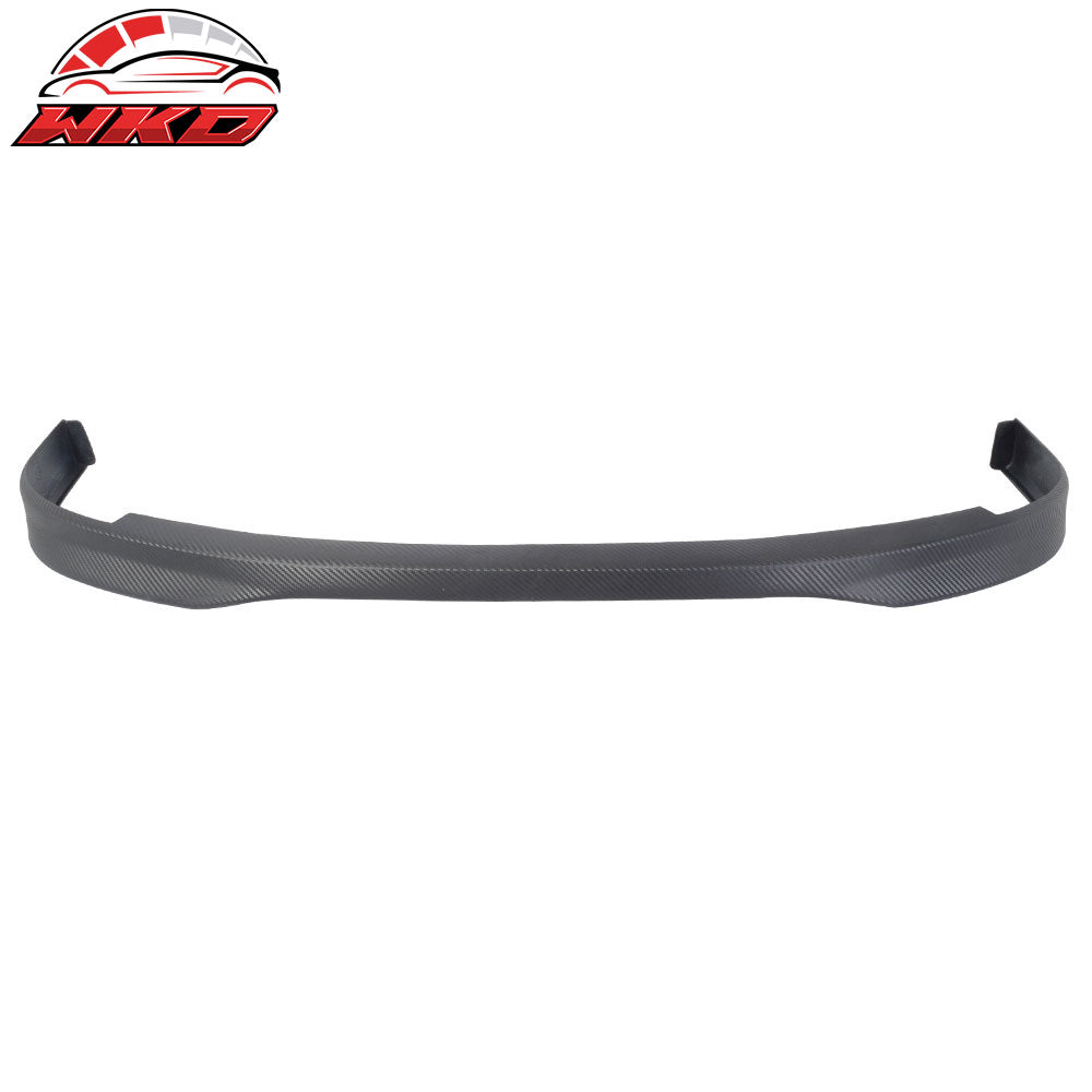 Fits 01-03 Honda Civic 2Dr 4Dr Type R BM Style Front Bumper Lip - PU CF Texture