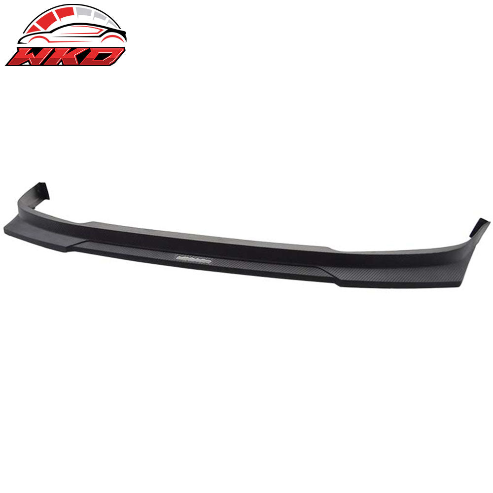 Wholesale 04-05 Civic HC1 Front Bumper Lip Spoiler Matte Black PP Carbon Texture