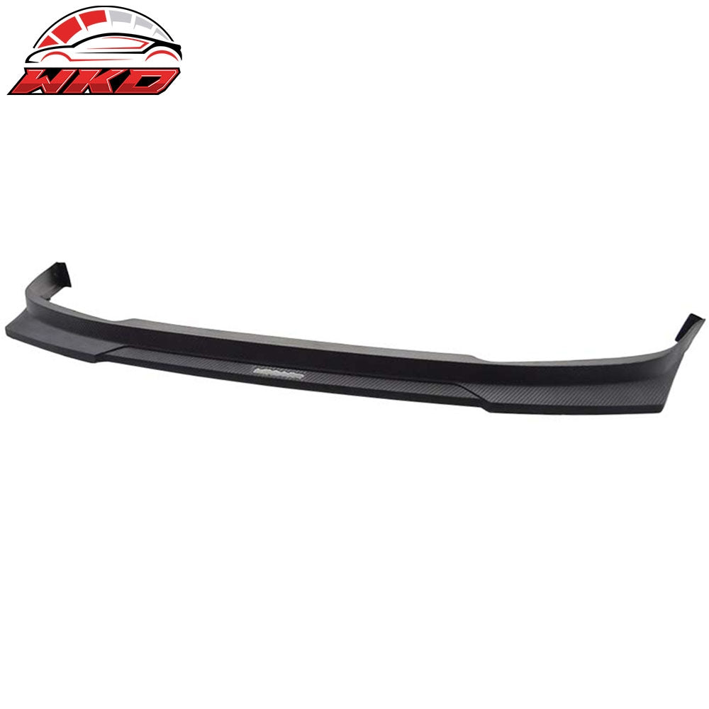 Wholesale 04-05 Civic HC1 Front Bumper Lip Spoiler Matte Black PP Carbon Texture