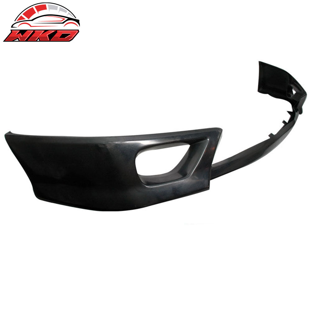 Fit 06-08 Honda Civic Coupe HF-P Style Front Bumper Lip Spoiler Splitter PU