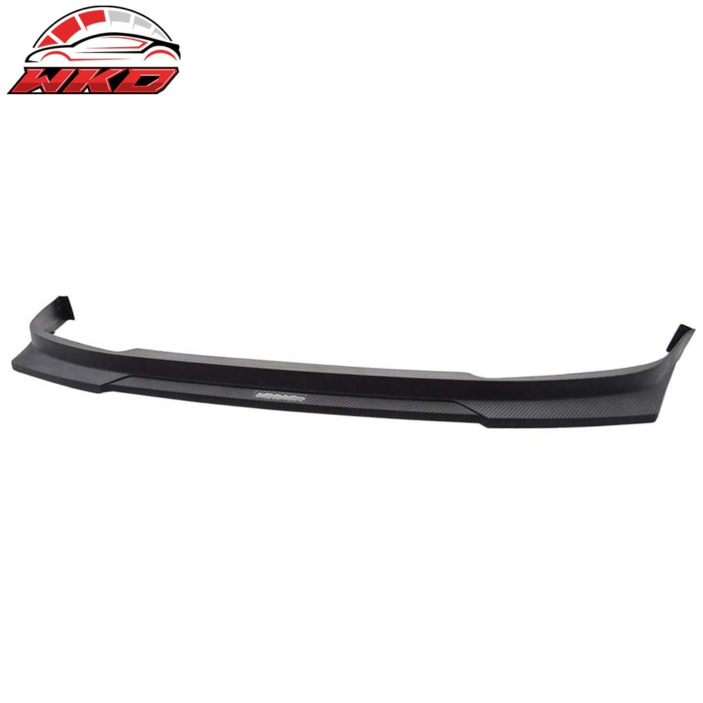 Wholesale 06-08 Honda Civic HC1 Front Bumper Lip Spoiler Matte Black Carbon Texture