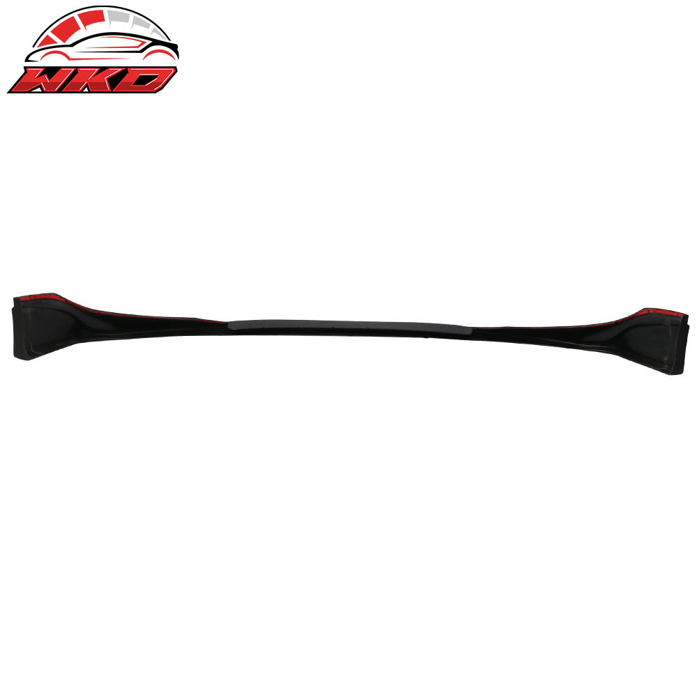 Fits 16-18 Honda Civic Coupe Sedan JS Racing Front Bumper Lip Spoiler - PU