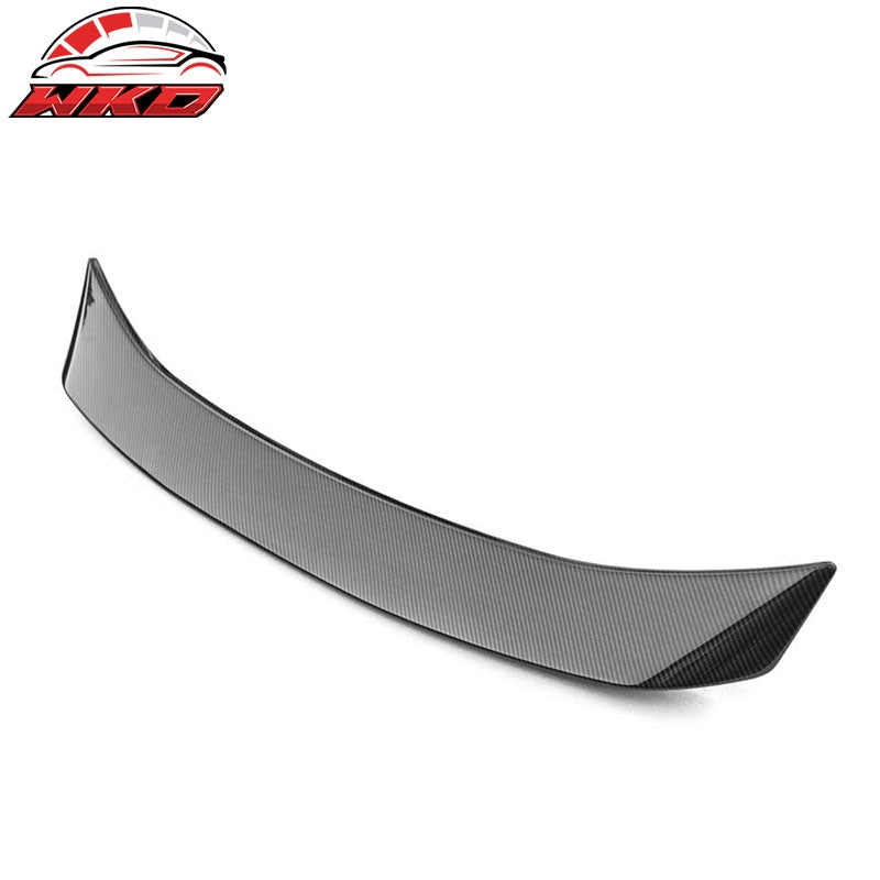 Fit 22-26 Honda Civic Hatchback Mugen Style Trunk Spoiler ABS Carbon Fiber Print