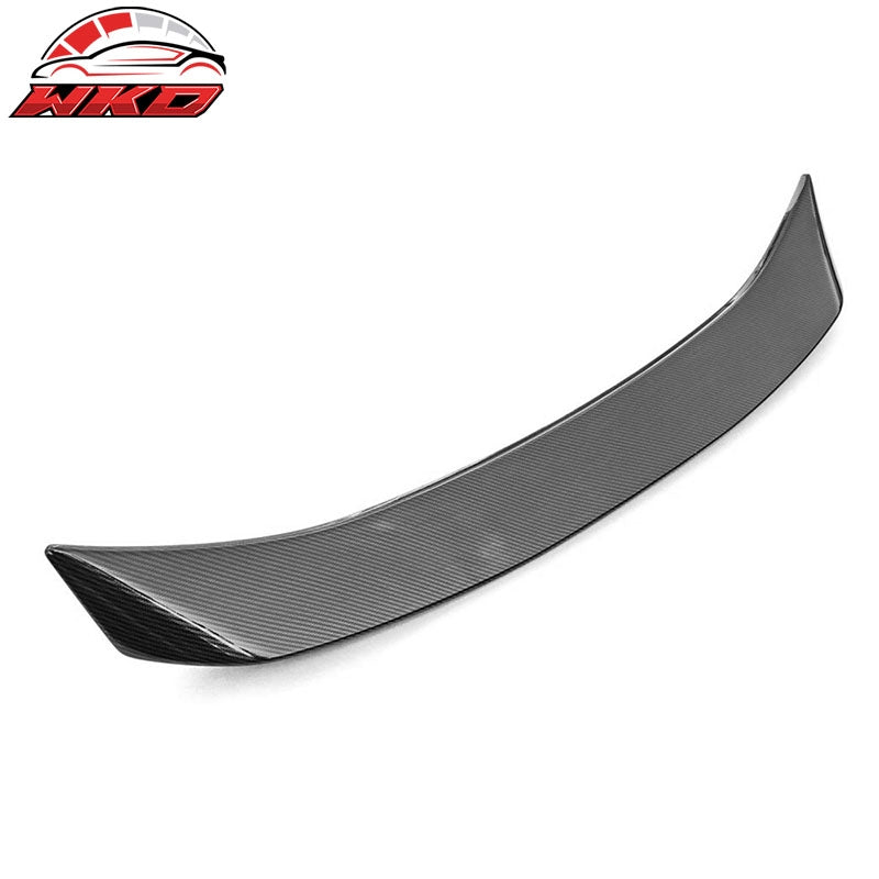 Fit 22-26 Honda Civic Hatchback Mugen Style Trunk Spoiler ABS Carbon Fiber Print