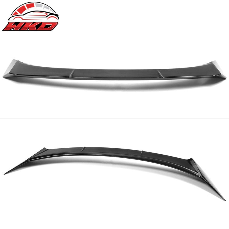 Fits 22-26 Honda Civic Sedan 4-Door IKON Style Trunk Spoiler Lip ABS Gloss Black