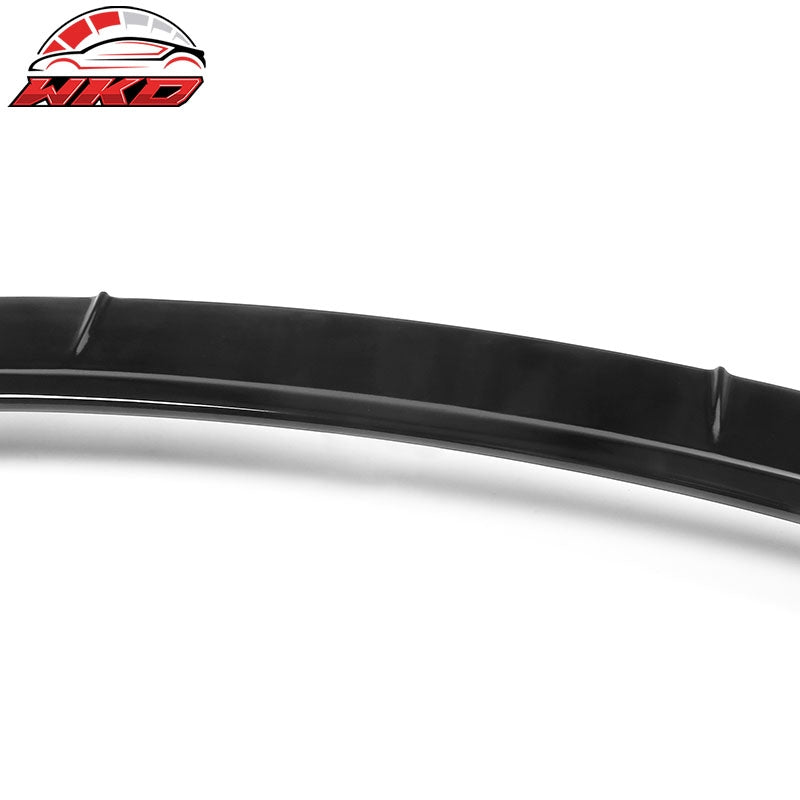 Fits 22-26 Honda Civic Sedan 4-Door IKON Style Trunk Spoiler Lip ABS Gloss Black