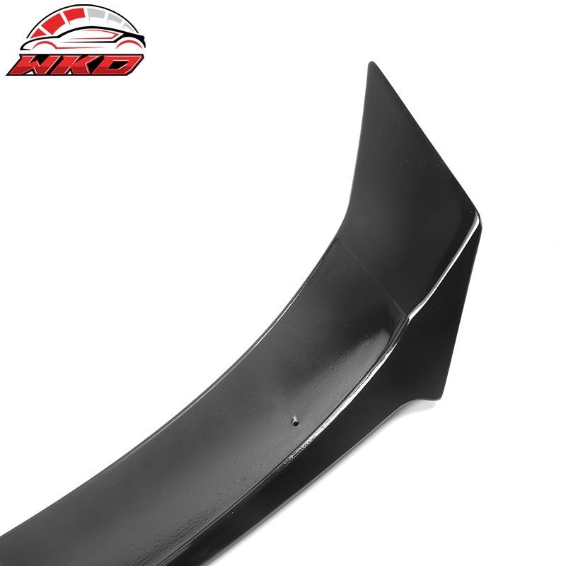 Fits 22-26 Honda Civic Sedan 4-Door IKON Style Trunk Spoiler Lip ABS Gloss Black