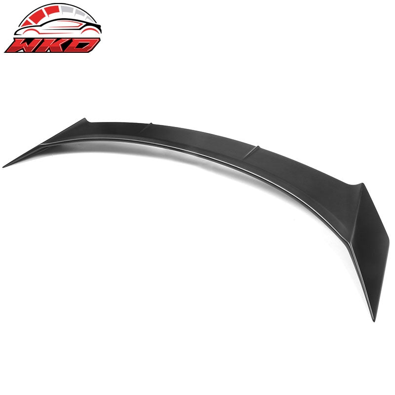 Fits 22-26 Honda Civic Sedan 4-Door IKON Style Trunk Spoiler Lip ABS Matte Black