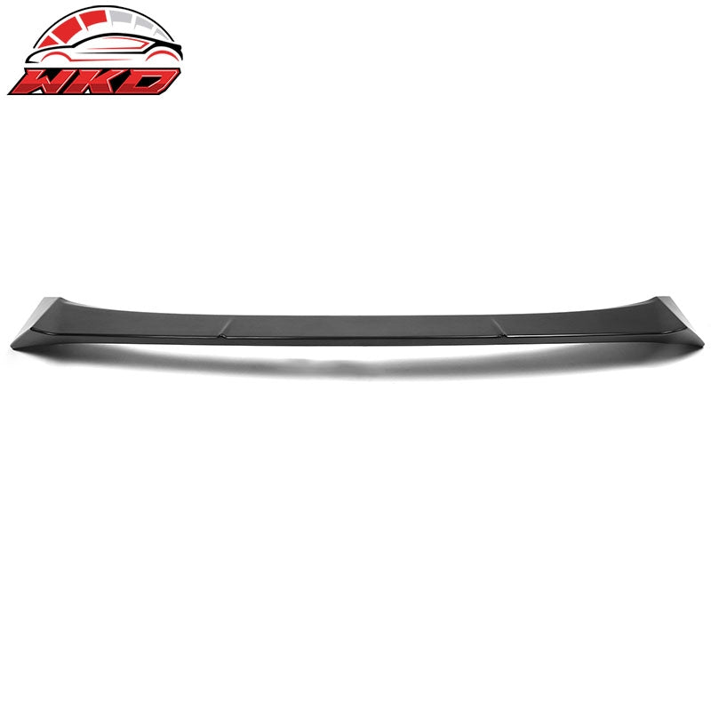 Fits 22-26 Honda Civic Sedan 4-Door IKON Style Trunk Spoiler Lip ABS Matte Black
