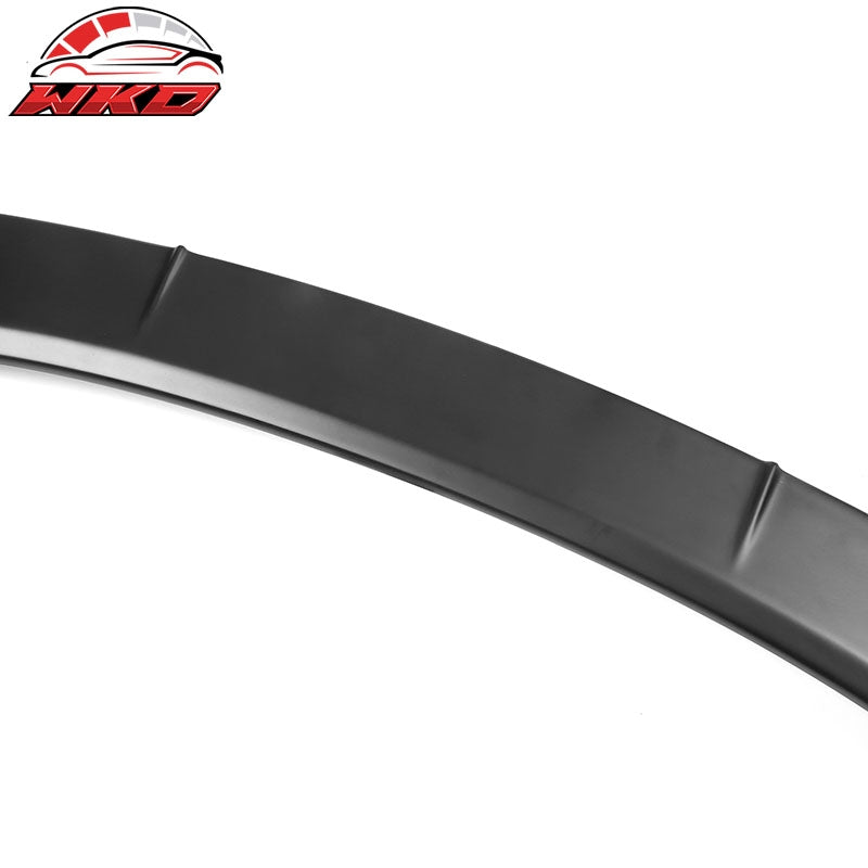 Fits 22-26 Honda Civic Sedan 4-Door IKON Style Trunk Spoiler Lip ABS Matte Black