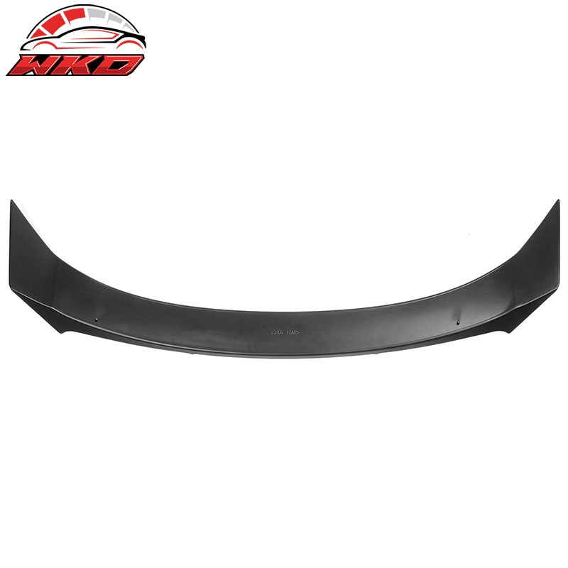 Fits 22-26 Honda Civic Sedan 4-Door IKON Style Trunk Spoiler Lip ABS Matte Black