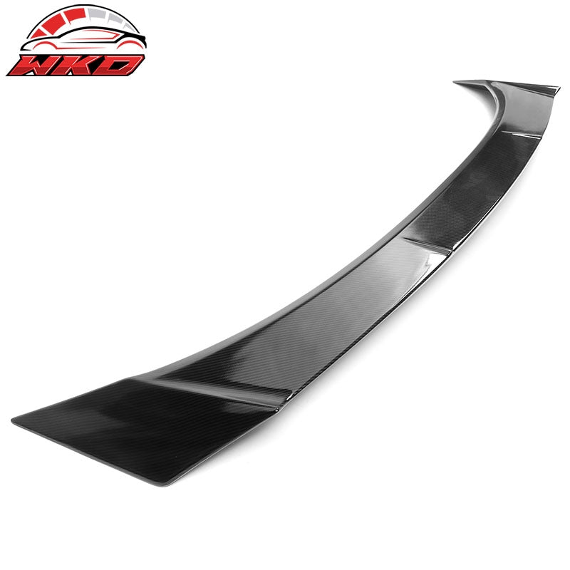 Fits 22-26 Honda Civic Sedan 4DR IKON Style Trunk Spoiler ABS Carbon Fiber Print