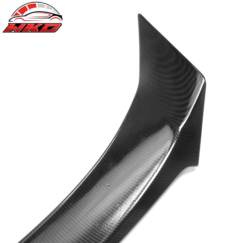 Fits 22-26 Honda Civic Sedan 4DR IKON Style Trunk Spoiler ABS Carbon Fiber Print
