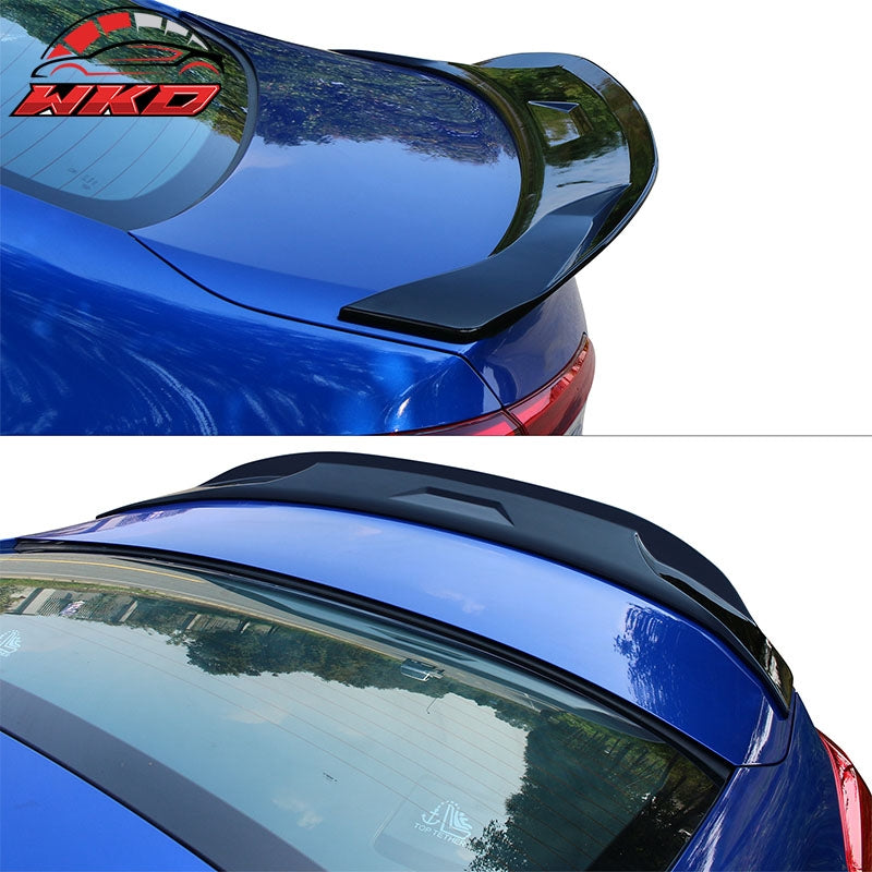 Fits 22-26 Honda Civic Sedan 4Dr JDM Style Rear Trunk Spoiler ABS Gloss Black