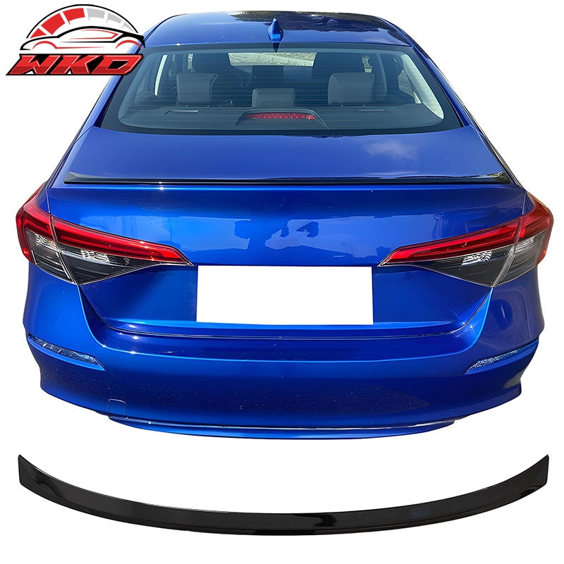 Wholesale 22-26 Honda Civic Sedan 4Dr Sport Style Rear Trunk Spoiler ABS Gloss Black