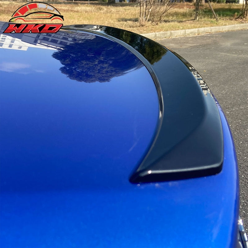 Fits 22-26 Honda Civic Sedan 4Dr Sport Style Rear Trunk Spoiler ABS Gloss Black