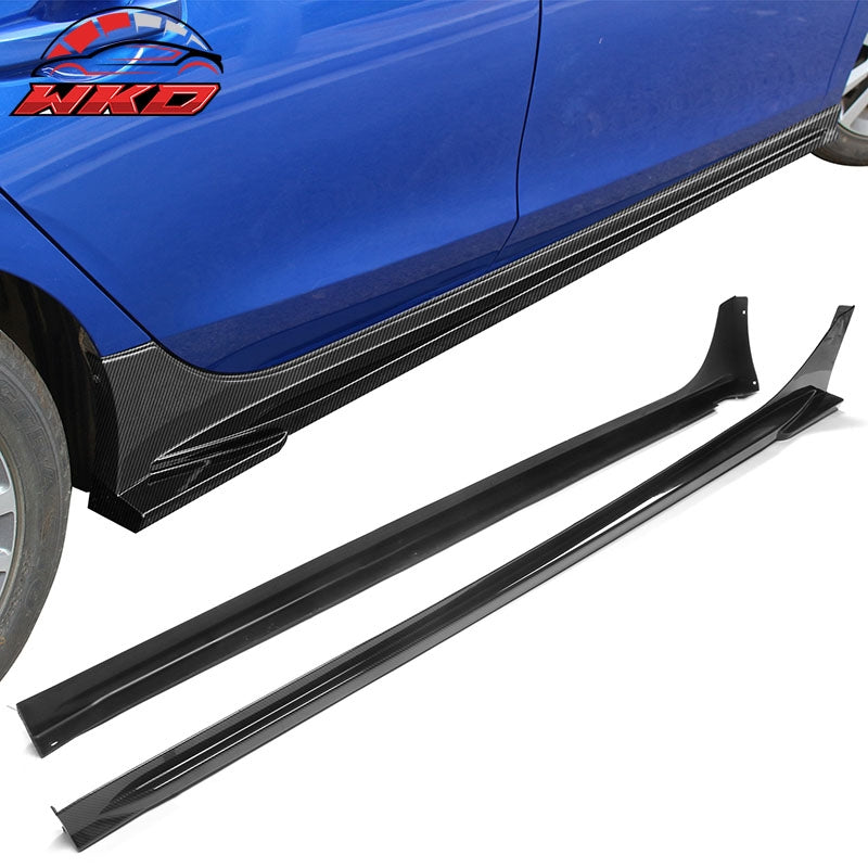 Wholesale 22-26 Honda Civic Sedan Hatchback Mugen Side Skirts Carbon Fiber Print PP