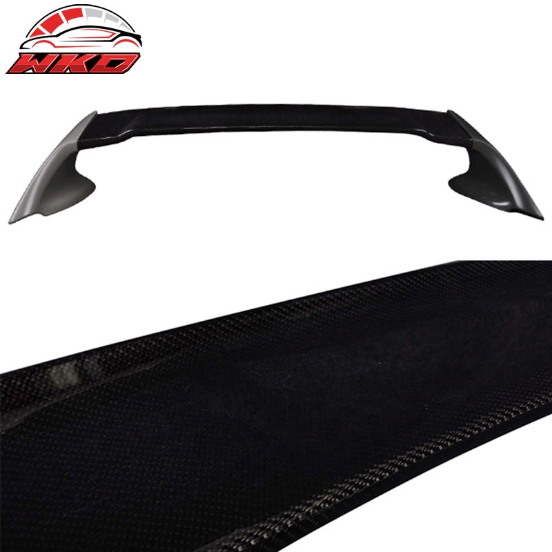 Fits 06-11 Honda Civic Sedan Mugen RR Style Carbon Fiber CF Rear Trunk Spoiler