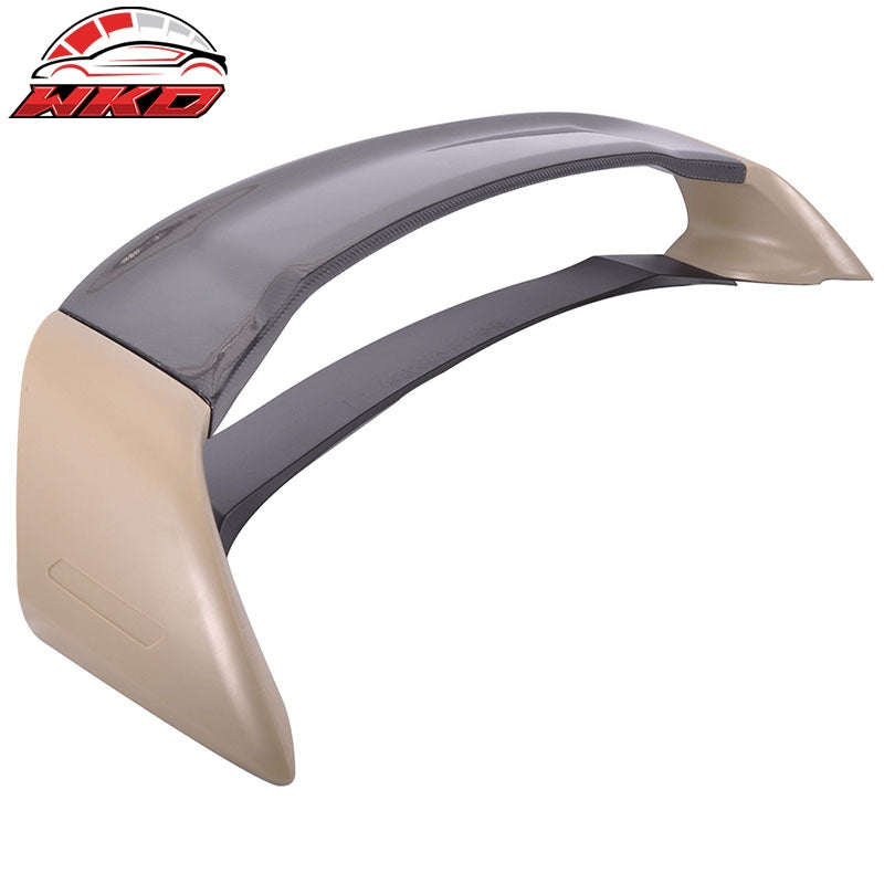 Fits 12-15 Honda Civic Sedan Mugen Style Rear Trunk Spoiler Carbon Fiber CF 4PCS