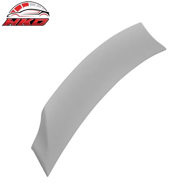 Fits 16-21 Civic X 10th Gen Sedan IKON Style Trunk Spoiler Unpainted Gray - FRP