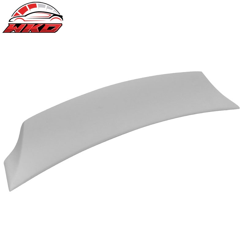 Fits 16-21 Civic X 10th Gen Sedan IKON Style Trunk Spoiler Unpainted Gray - FRP