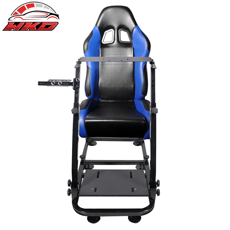 Wholesale Blue Black PVC Cockpit Racing Simulator Steering Wheel Stand PS4 Xbox One