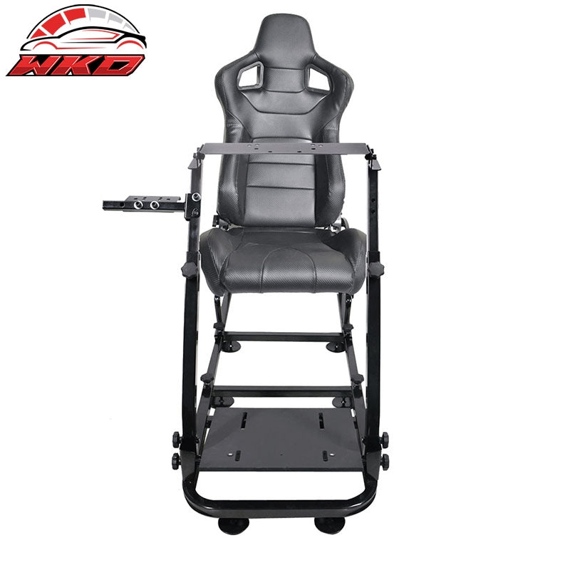 Wholesale Black Cockpit Racing Simulator Steering Wheel Stand G27 G29 G920 T300