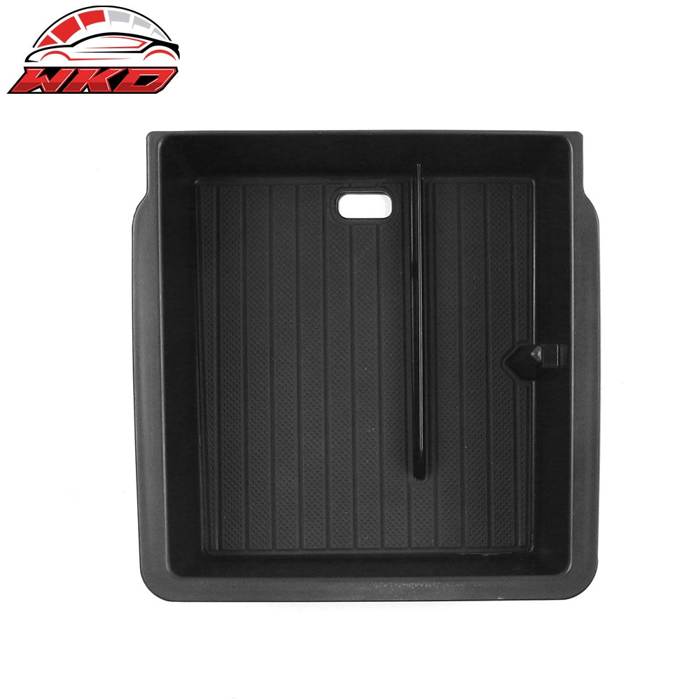 Fits 24-25 Tesla Model 3/Y TPE Lower Upper Center Armrest Organizer Storage Box