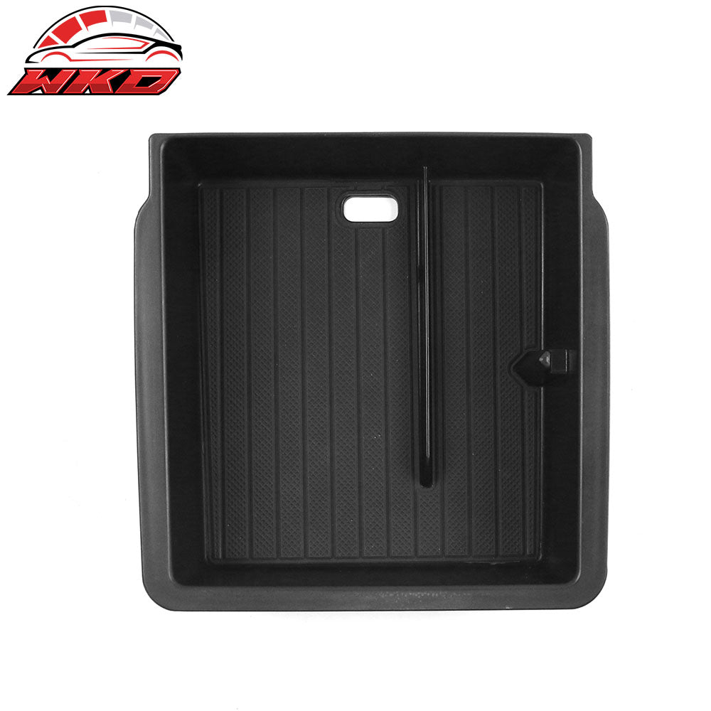 Fits 24-25 Tesla Model 3/Y TPE Lower Upper Center Armrest Organizer Storage Box