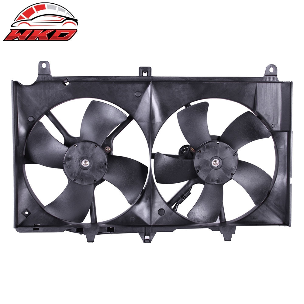 Wholesale 03-07 Infiniti G35 Coupe Sedan 3.5L Radiator Dual Cooling Fan Assembly Kit