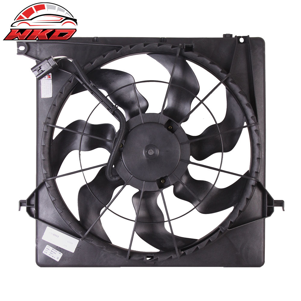 Fits 13-18 Hyundai Santa Fe Sport 2.0L OE Style Radiator Cooling Fan Assembly