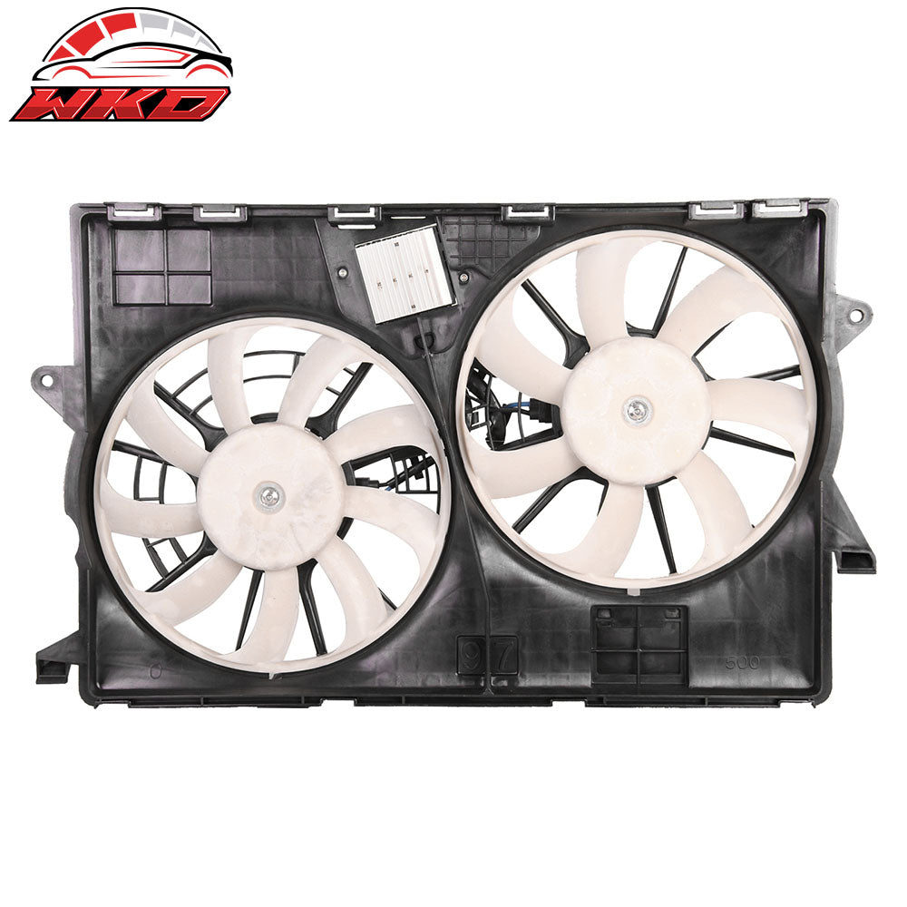 2014-18 Jeep Cherokee 3.2L Electric Radiator Engine Dual Cooling Fan Assembly | Wholesale