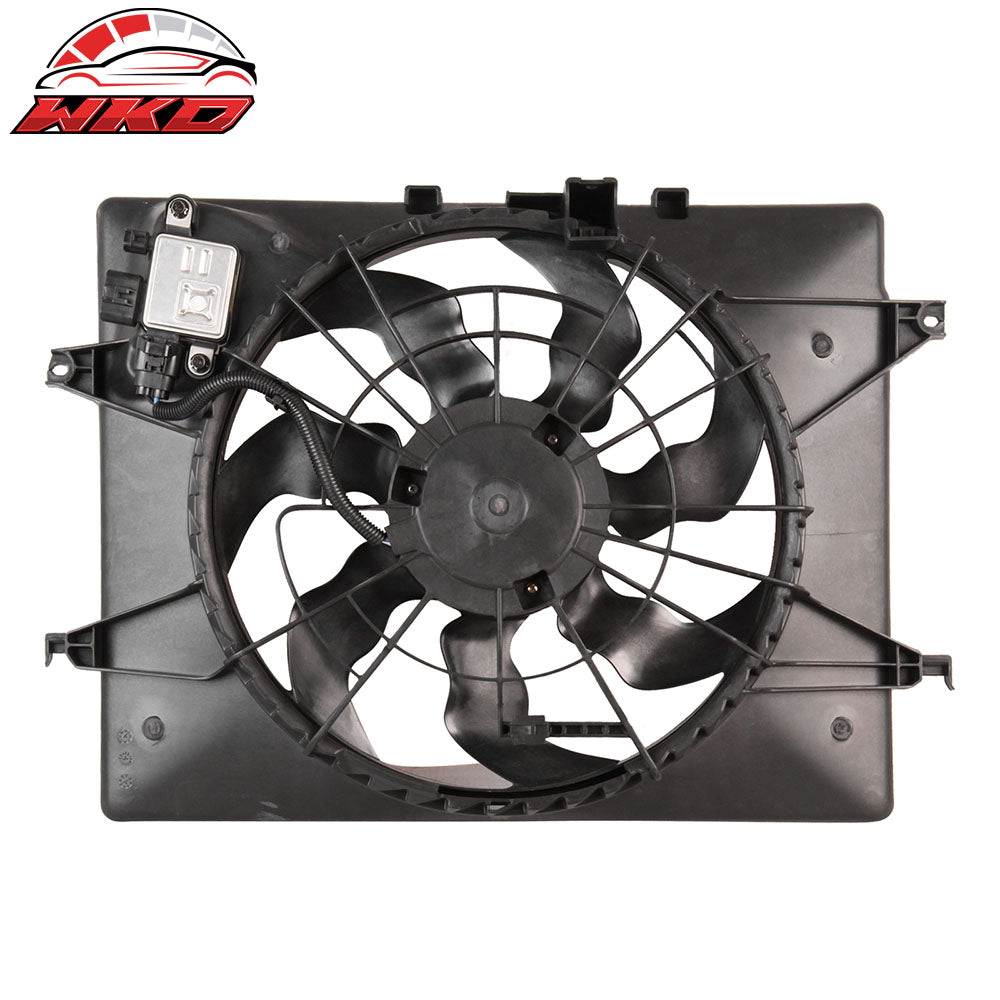 Fits 14-15 Kia Optima 2.4L 14 Hyundai Sonata 2.4L Radiator Cooling Fan Assembly