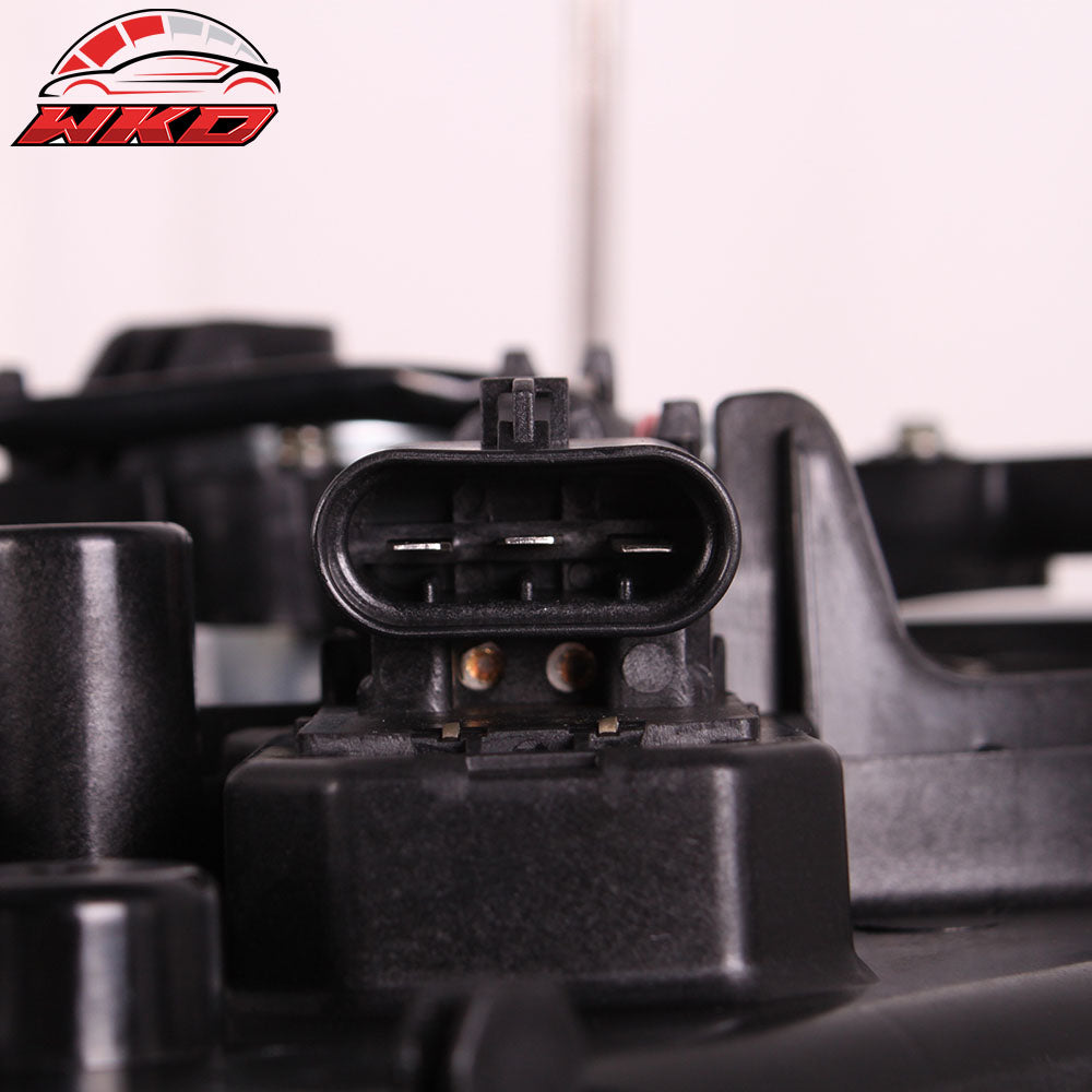 Fits 11-12 Buick Regal 2.0L 10-11 Saab 9-5 2.0L/2.8L Engine Dual Cooling Fan