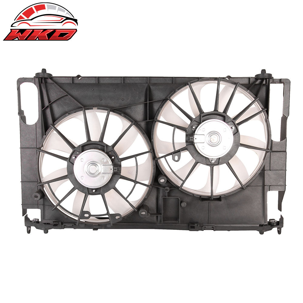 Fits 2013-2018 Toyota RAV4 2.5L OE Style Engine A/C Condenser Dual Cooling Fan