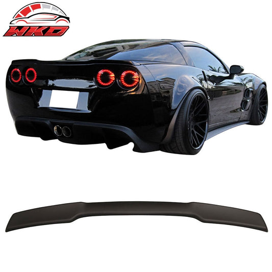 Wholesale 05-13 Chevy Corvette C6 ZR1 OE Style Matte Black Flushmount Trunk Spoiler