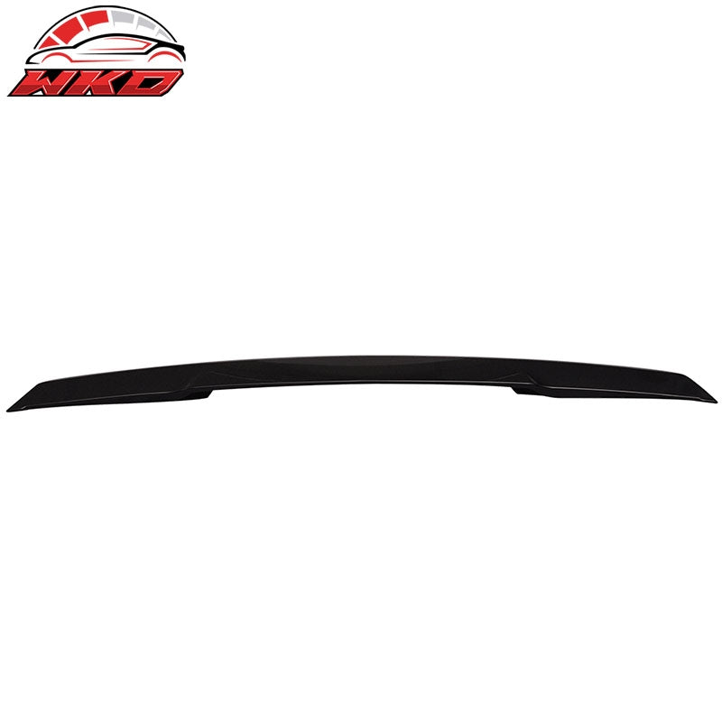 Fits 14-19 Chevrolet Corvette C7 Rear Trunk Lid Spoiler Wing Lip ABS Gloss Black