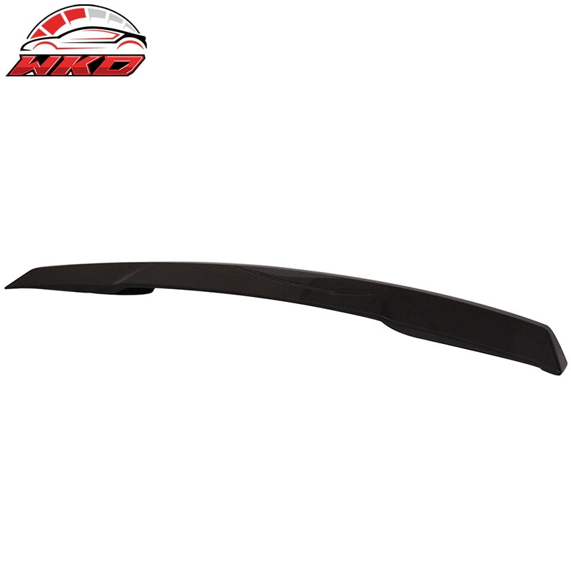Fits 14-19 Chevrolet Corvette C7 Rear Trunk Lid Spoiler Wing Lip ABS Gloss Black