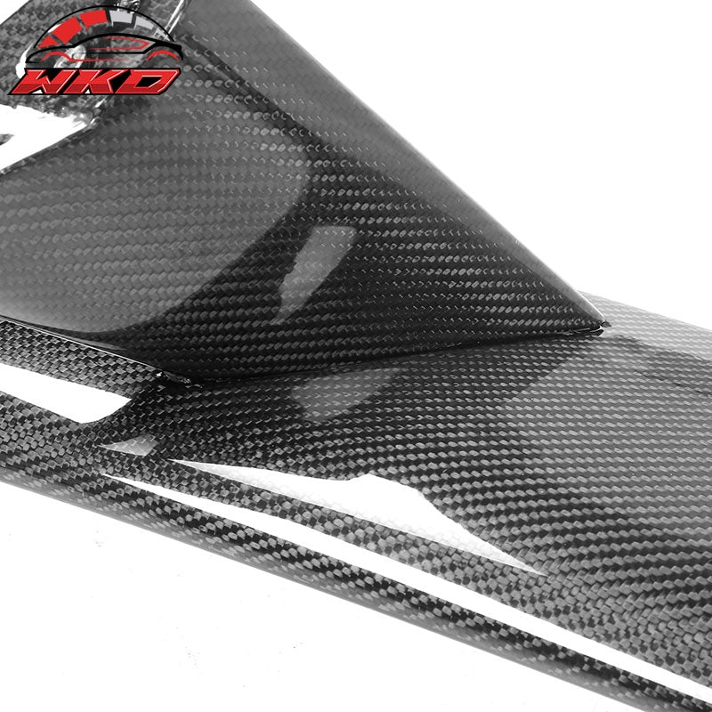 Fits 20-26 Chevrolet Corvette C8 High Wing Style Trunk Spoiler Carbon Fiber 7PC