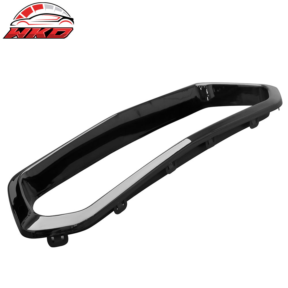 For 23-25 Chevy Corvette C8 Z06 ZR1 OE Iron Rear Bumper Pipe Bezel + Mesh Grille