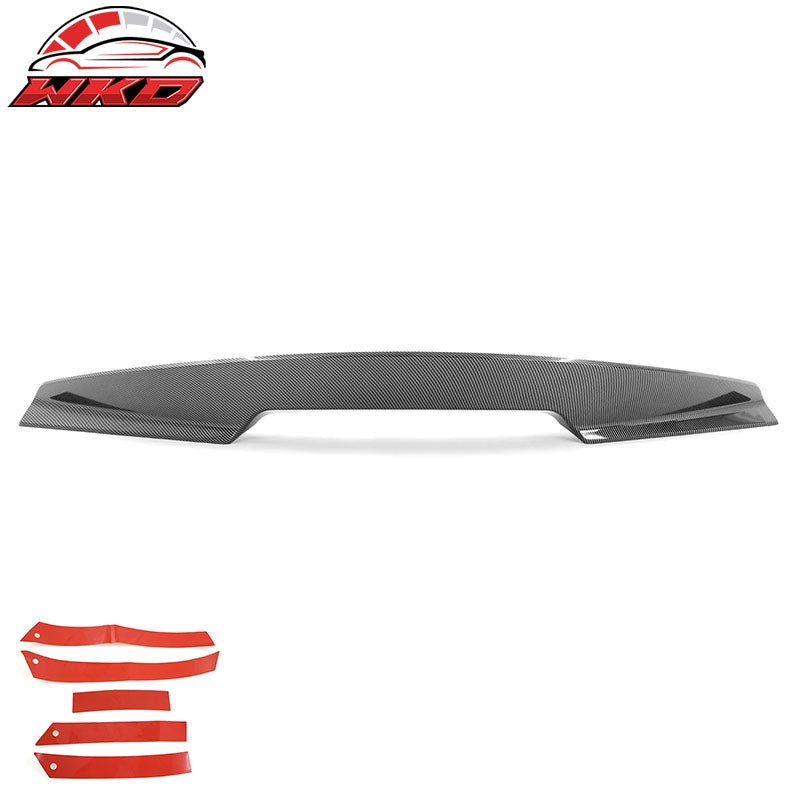 Fits 20-26 Chevy Corvette C8 Stingray RSC Style Trunk Spoiler Carbon Fiber Print