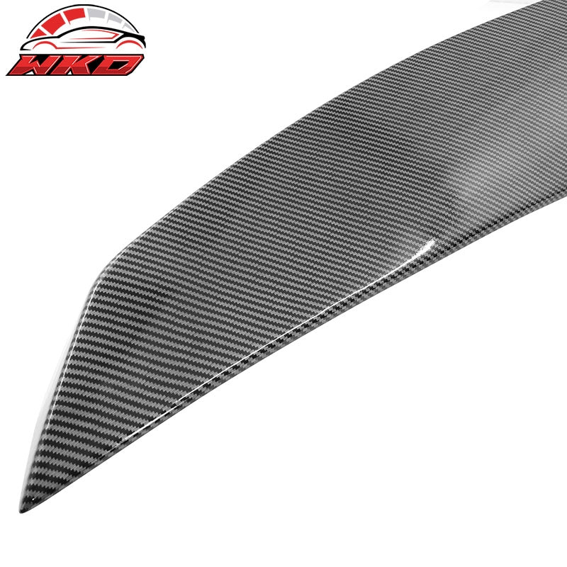 Fits 20-26 Chevy Corvette C8 Stingray RSC Style Trunk Spoiler Carbon Fiber Print