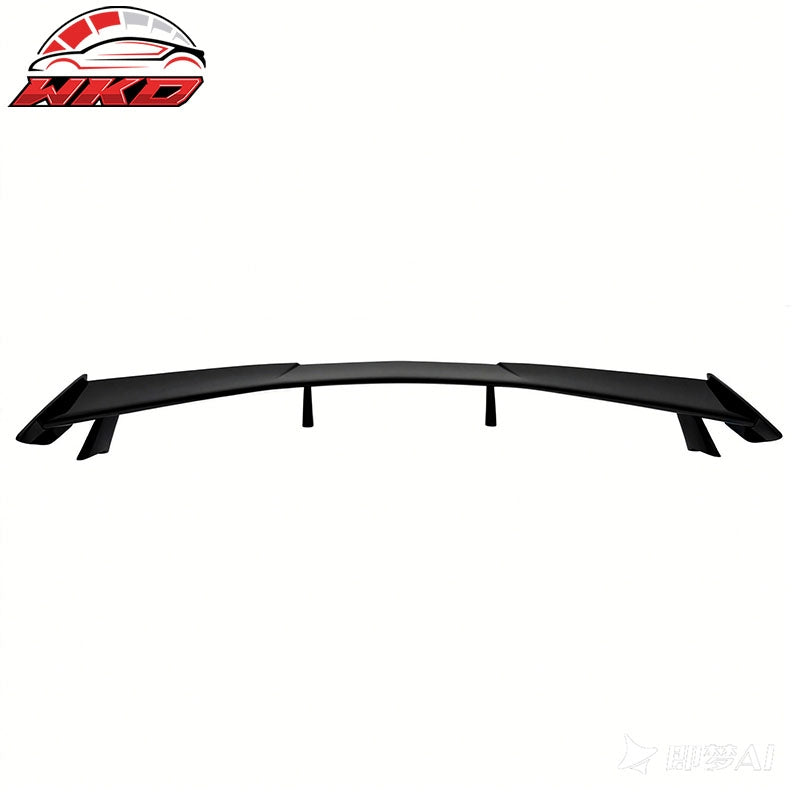 For 20-26 Chevy Corvette C8 Stingray Z51 High Wing Trunk Spoiler Matte Black ABS