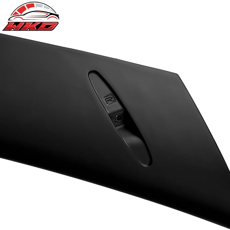 For 20-26 Chevy Corvette C8 Stingray Z51 High Wing Trunk Spoiler Matte Black ABS